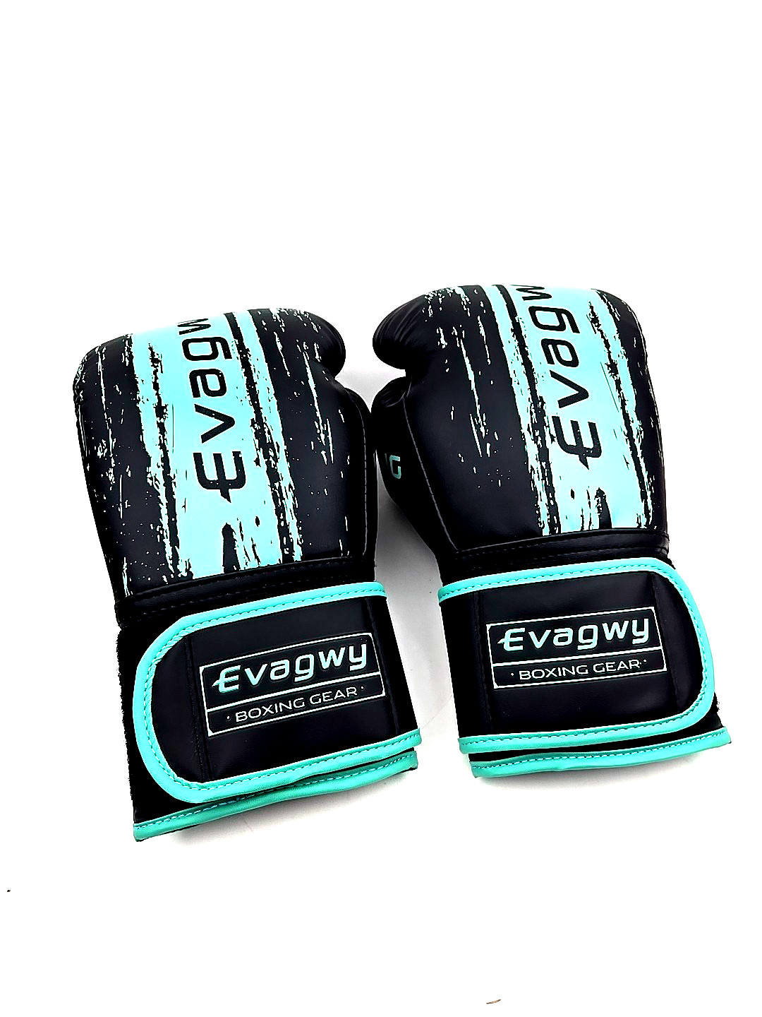 Evagwy Boxing Gear Boxing Gloves 12oz Pro Training Adjustable Strap Men Women