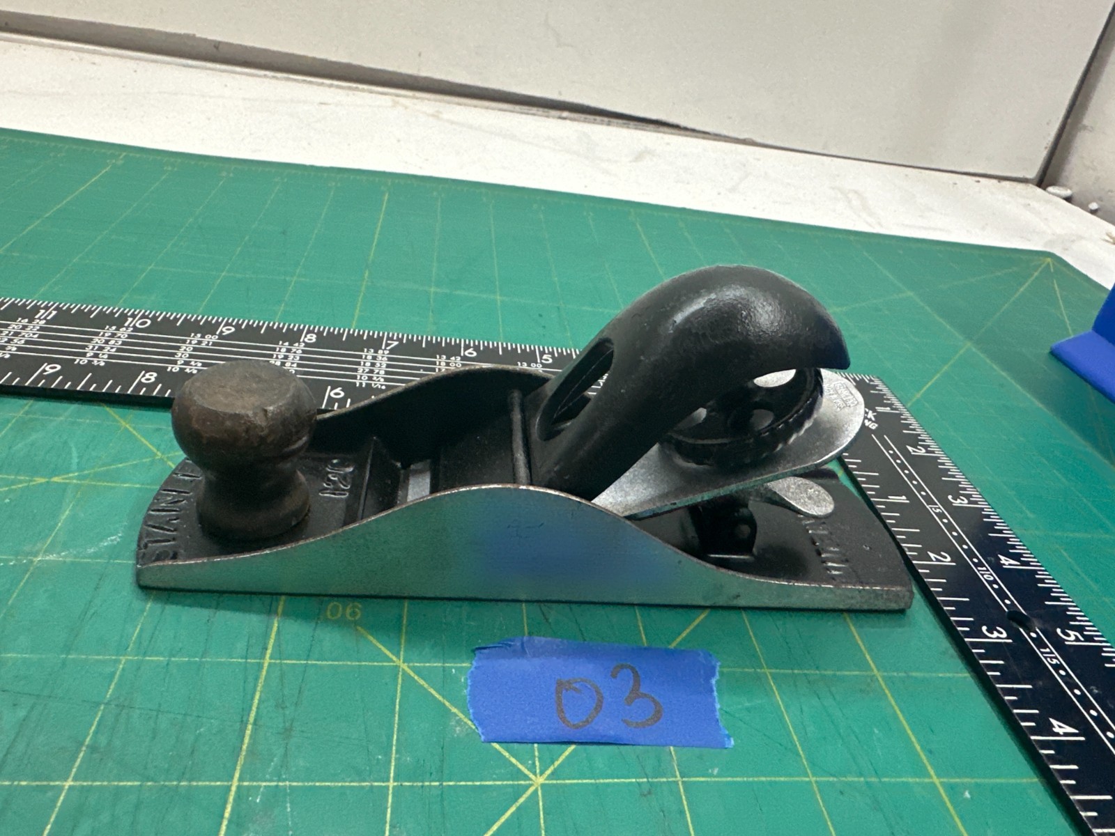 Vintage Stanley No. 120 Block Plane – Adjustable Blade – Made in USA