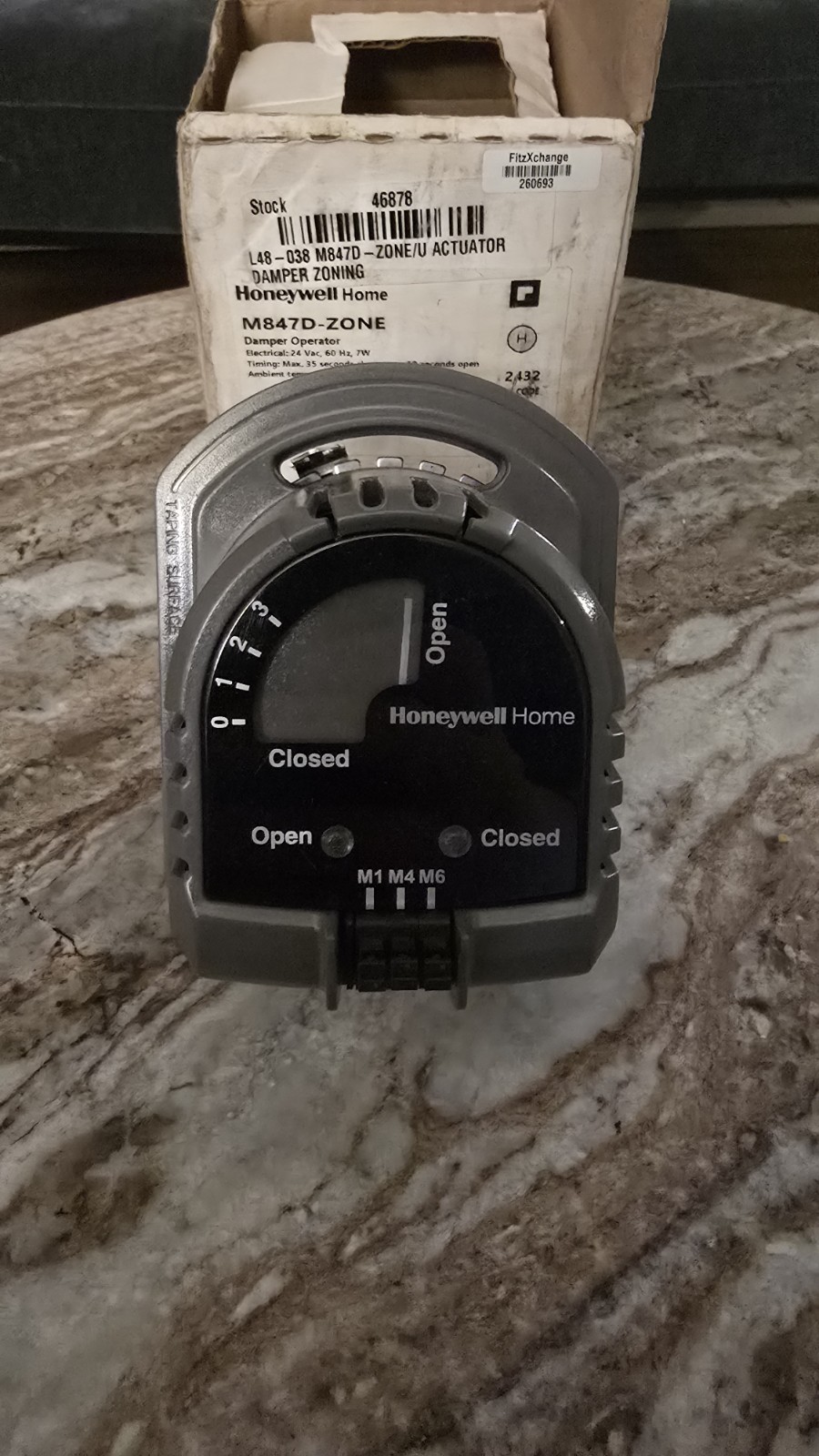 NEW Honeywell M847D- Zone Valve Actuator 260693
