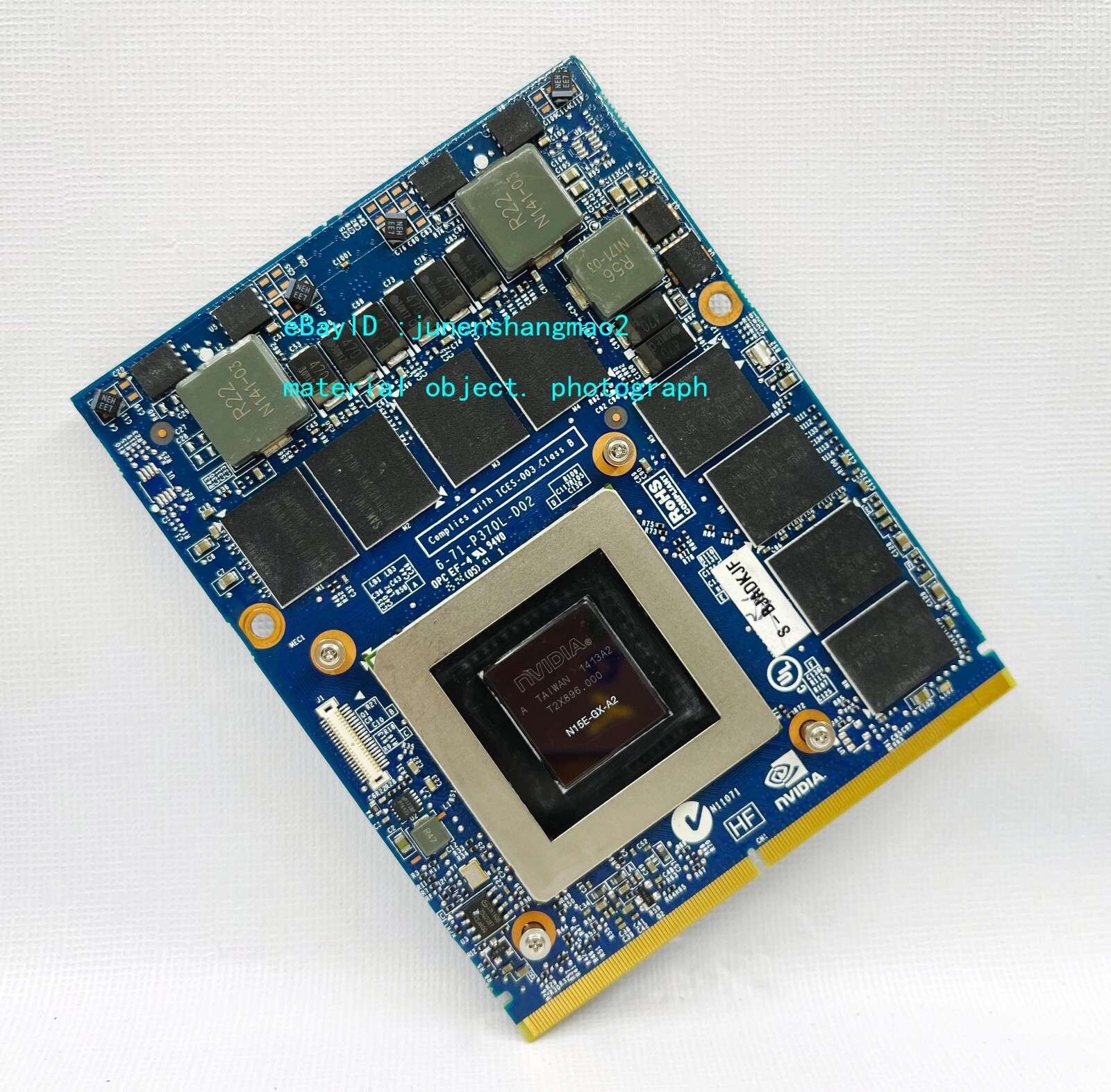 GeForce GTX880M Graphics N15E-GX-A2 8Gb GDDR5 Alienware Laptop Nvidia