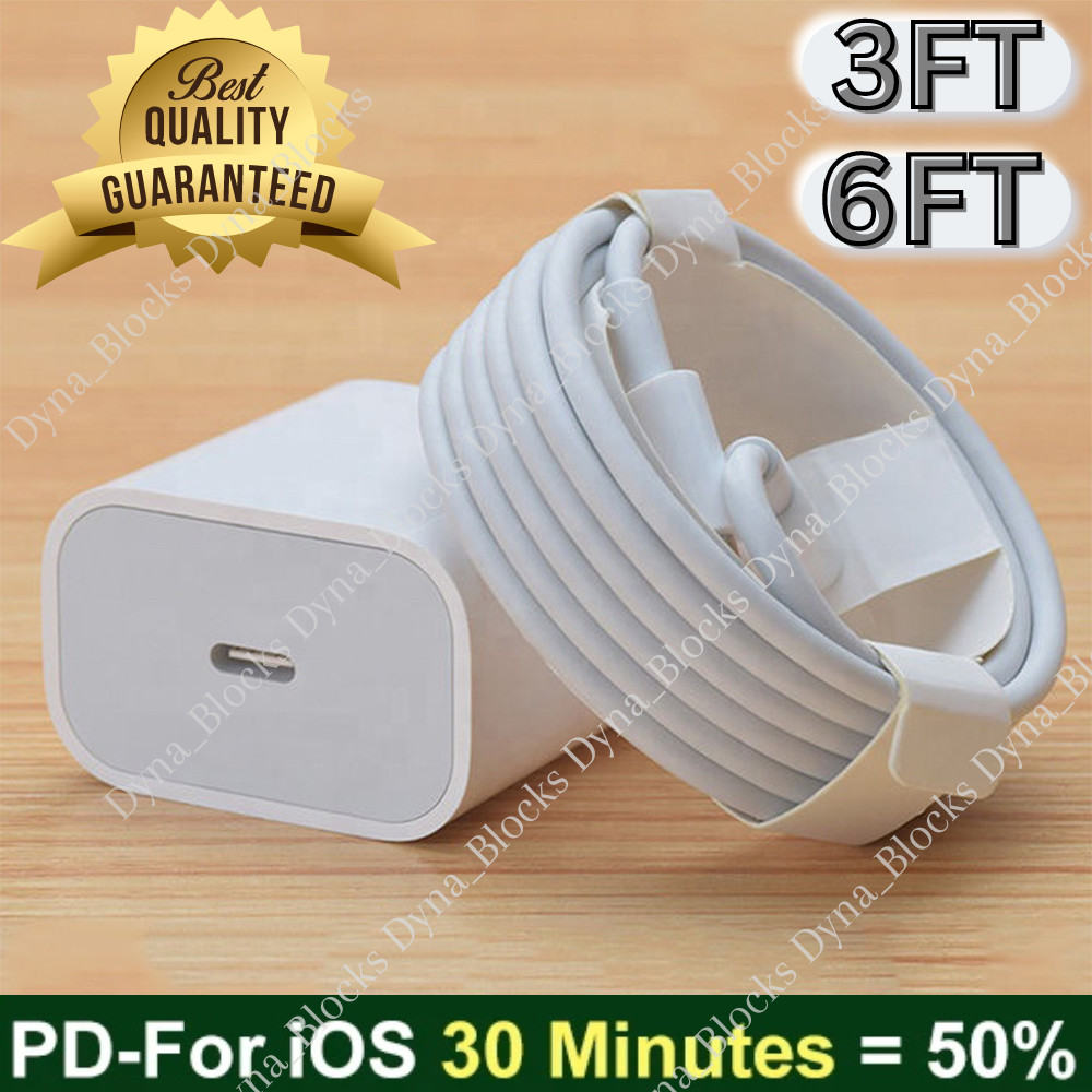 20W USB-C Type C Quick Charger Power Adapter For iPhone 14 Pro Max 13 12 XS iPad