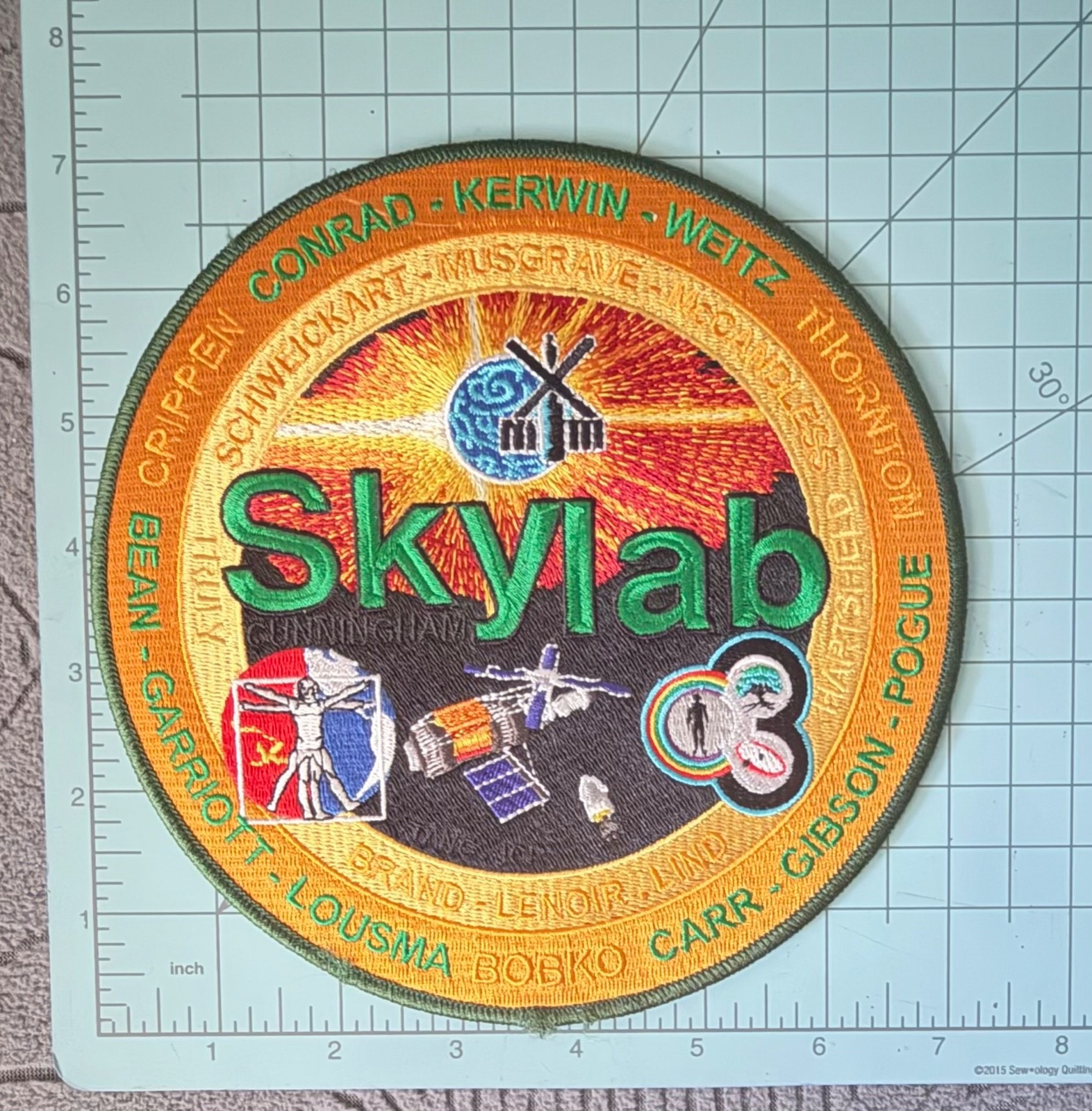 NASA-SPACE- SKYLAB 2018 AB Emblem Program patch