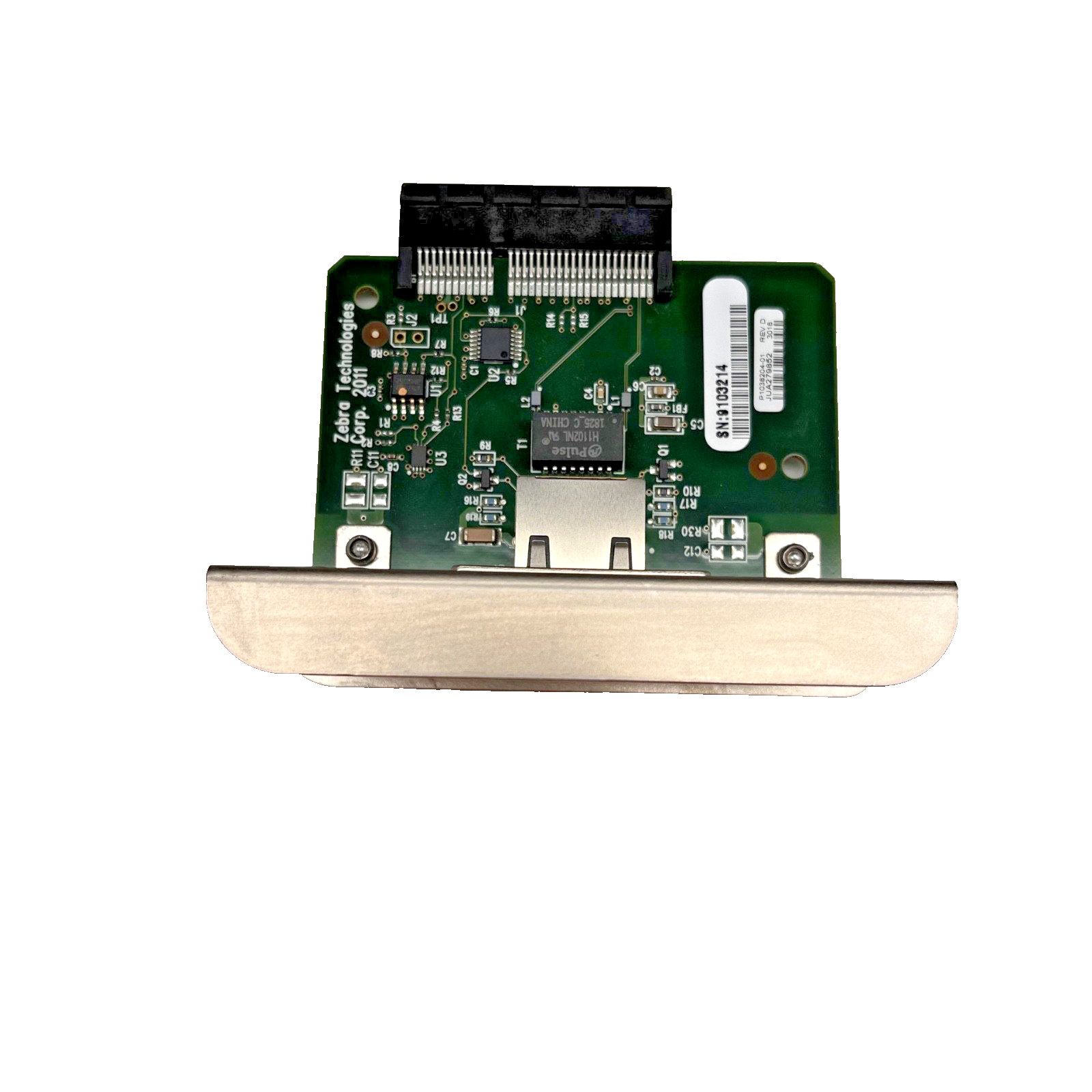 Zebra ZT210 ZT230 P1038204-01 Network Card Ethernet Print Server C1
