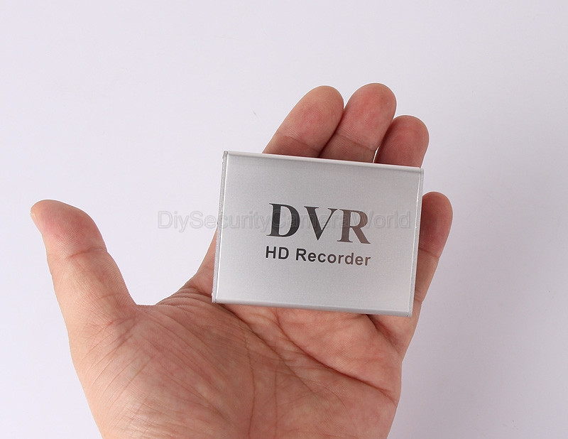 1CH H.265/H.264 NTSC PAL Mini SD Card Digital Video Recorder Video Audio -US Sh