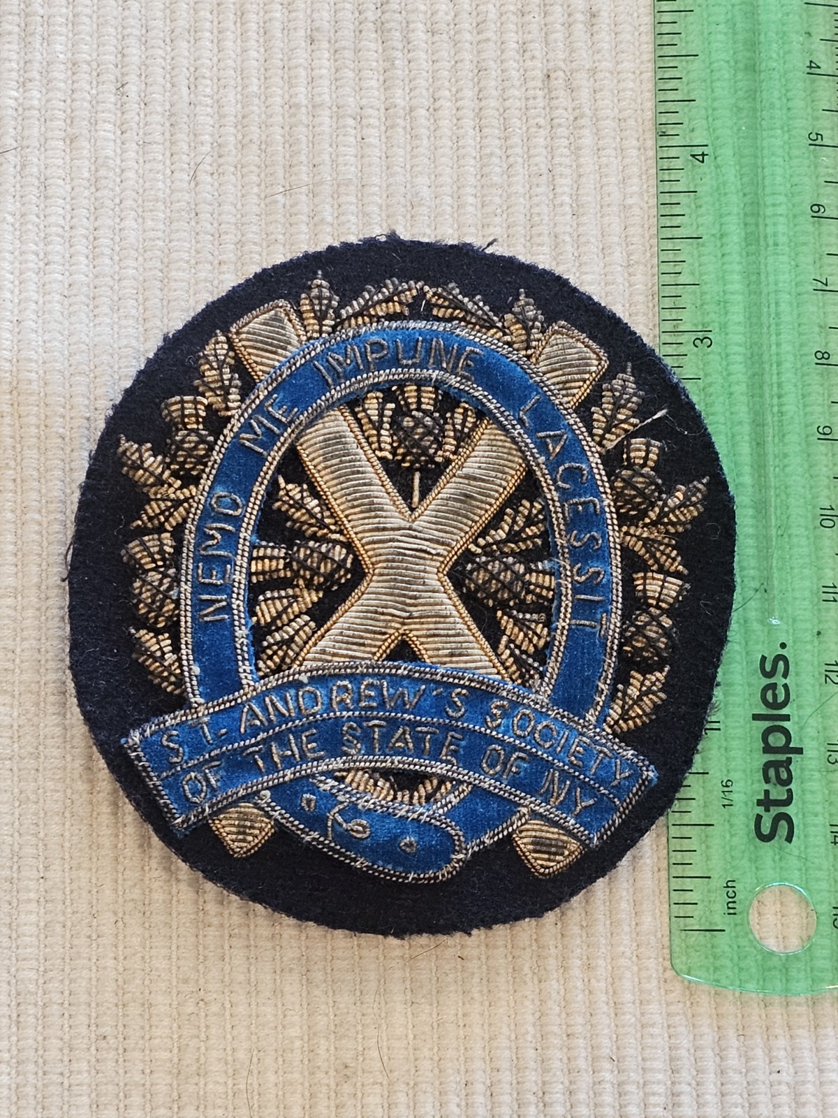 WWII US Army St Andrew's New York State Patch L@@K!!!