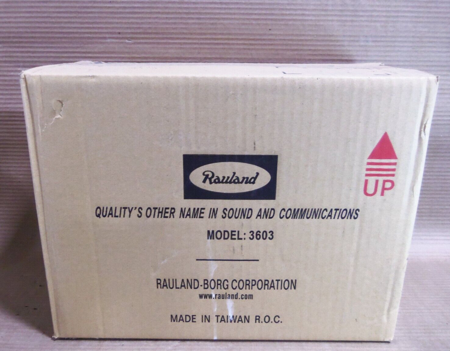 NEW SEALED IN BOX RAULAND MODEL 3603 MULTI-TAP 30 WATTS SPEAKER FIRE ALARM