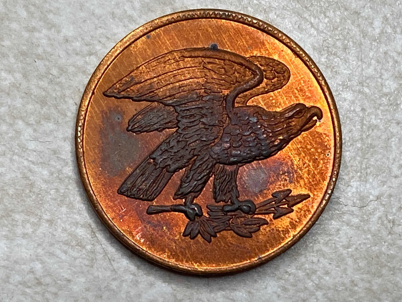US Bicentennial Patrick Mint Token Makers Arcade Slot Token T4522