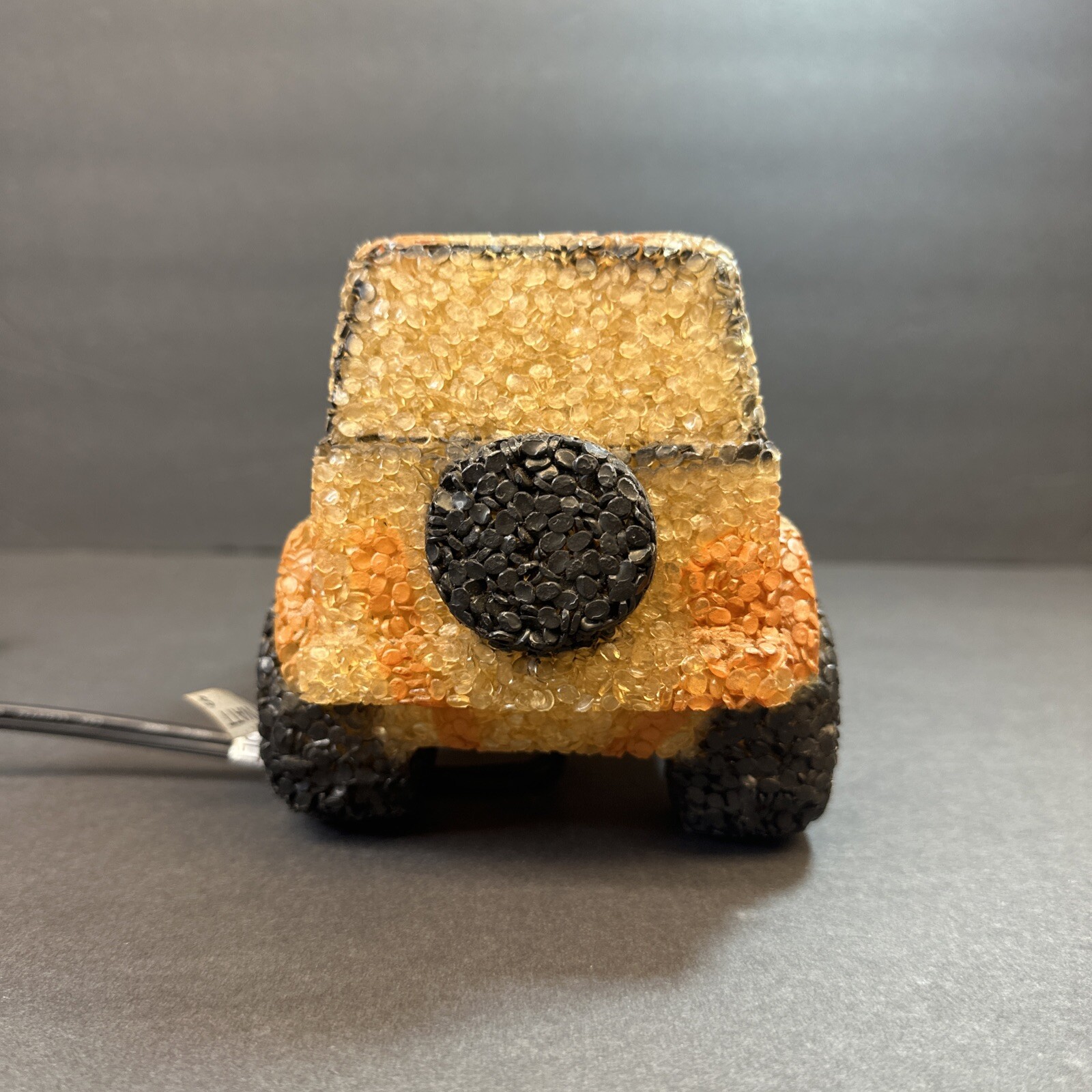 Melted Popcorn Plastic Jeep Night Light Desk Lamp EUC Off Roading Fourwheeling