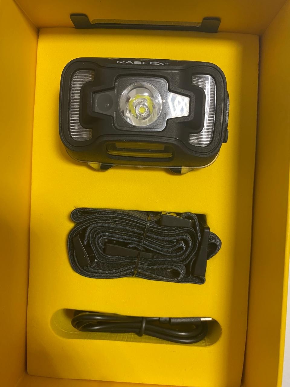 LED Headlamp USB-C with Red Light - 6 Modes | RABLEX