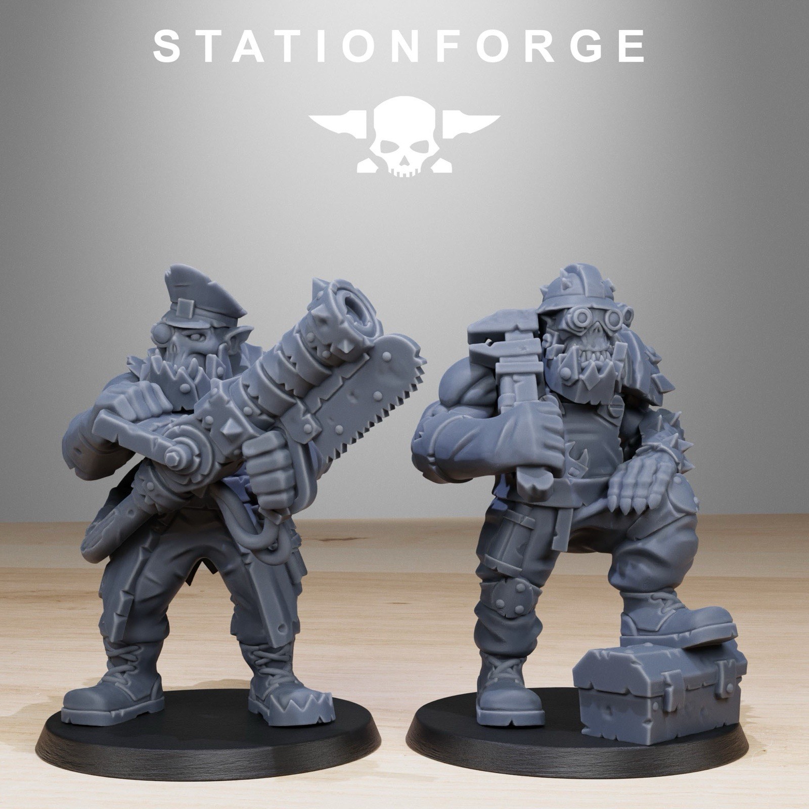 Orkaz Team Fighters, Infantry Unit, Stationforge