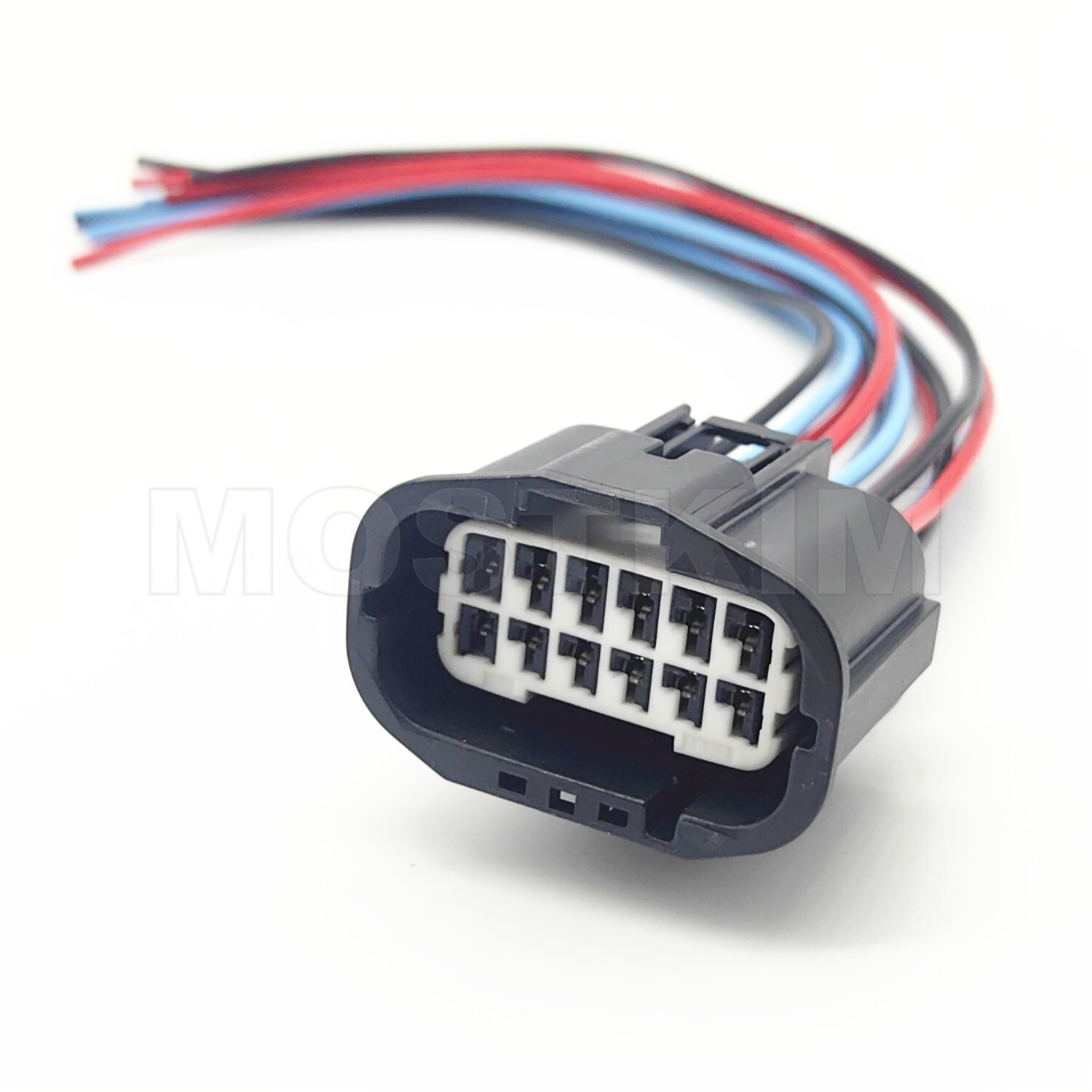12-Pin Front Headlamp Headlight Connector Pigtail Fit For Chrysler 200 2014-2017