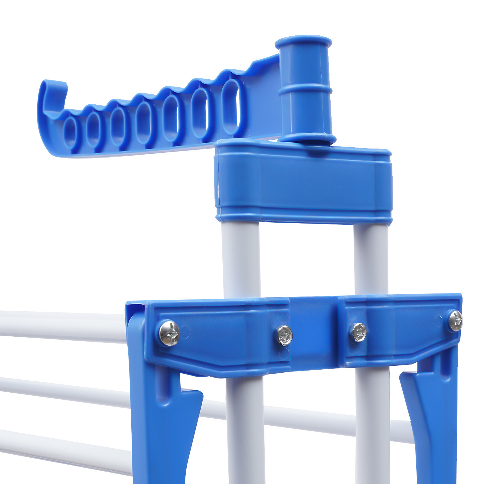 Heavy Duty Laundry Clothes Drying Rack Foldable Garment Rolling Dryer Hanger