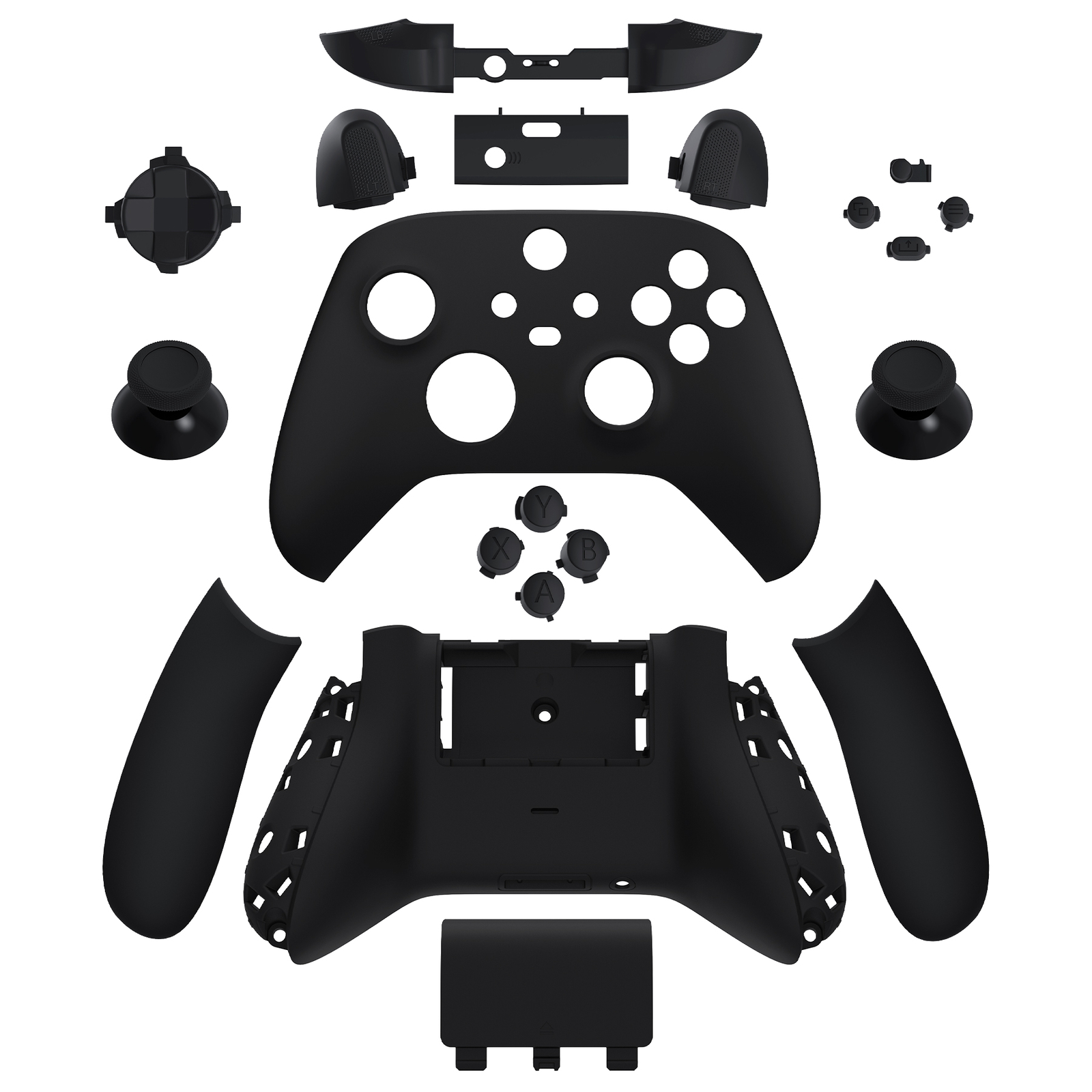 eXtremeRate Replacement Full Set Shell Buttons for Xbox Series X & S Controller
