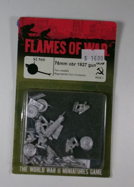 Flames of War - 76mm obr 1927 gun Blister