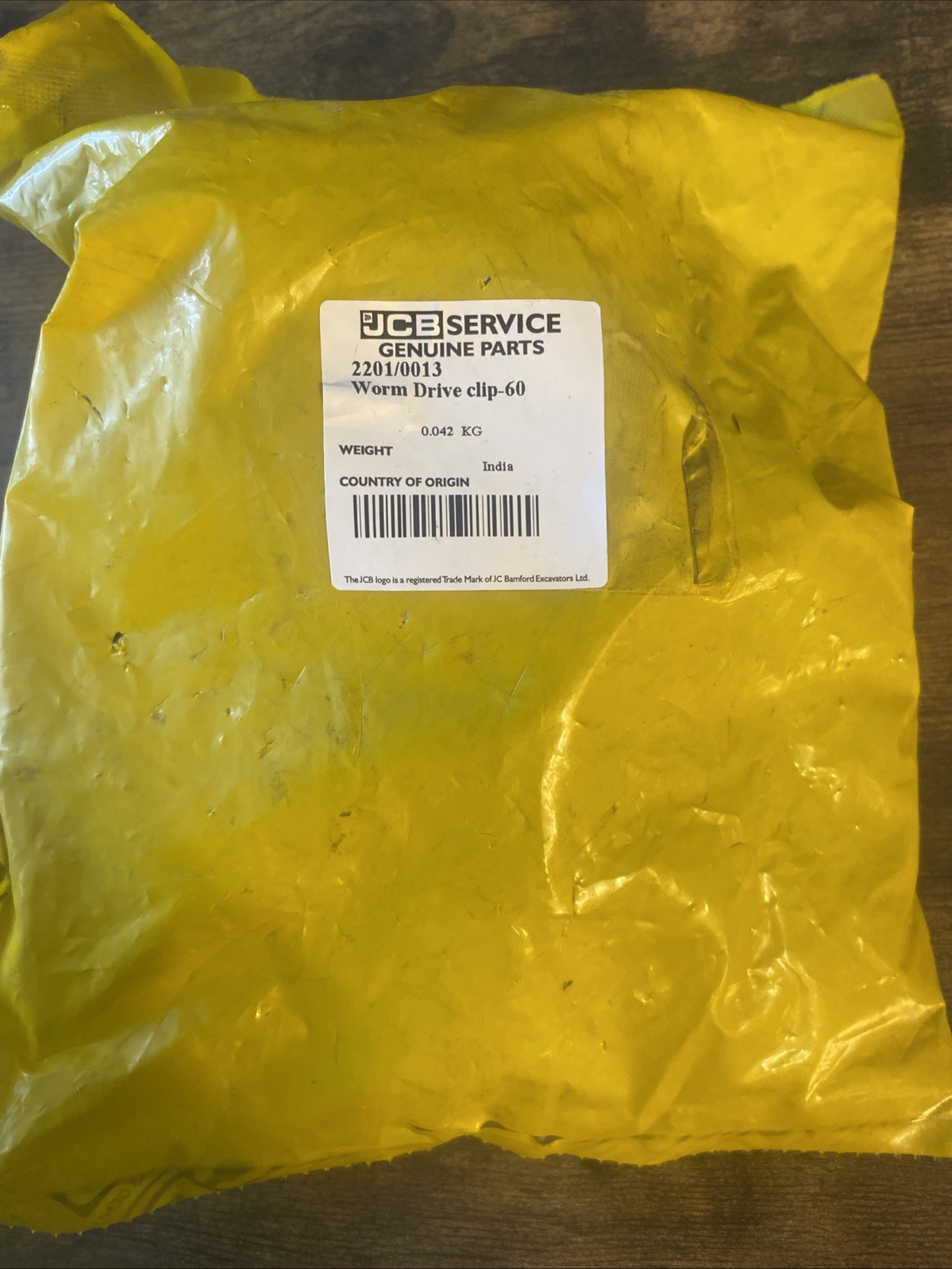 JCB BACKHOE - HOSE CLIP JUBILEE 60-80MM, PACK OF 10 PCS. (PART NO. 2201/0013)