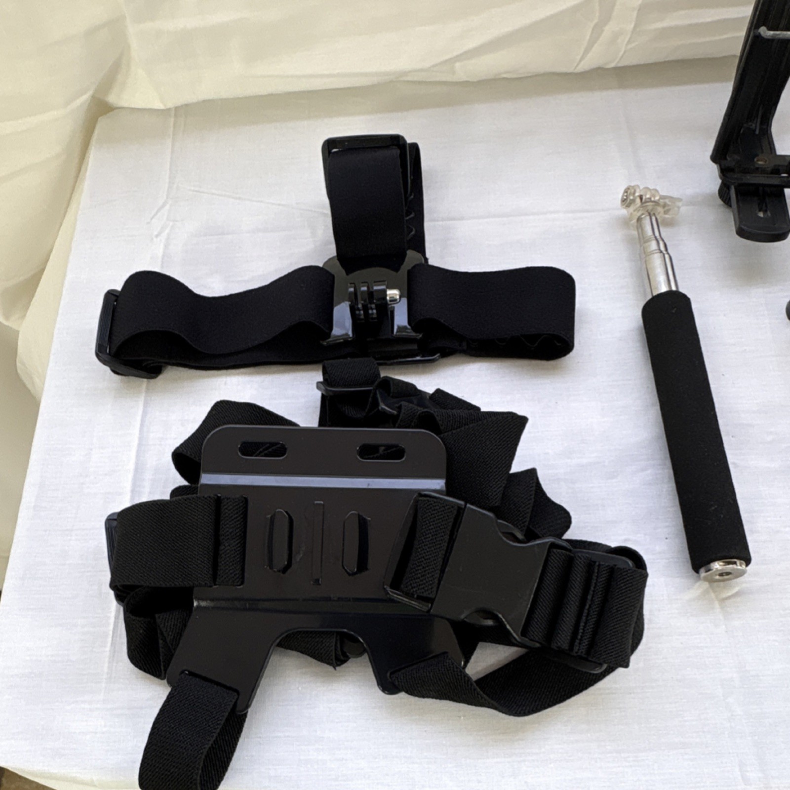 GoPro HERO3+ Camera, Mounts, Tripod, Straps, microSD Card Accessory Bundle