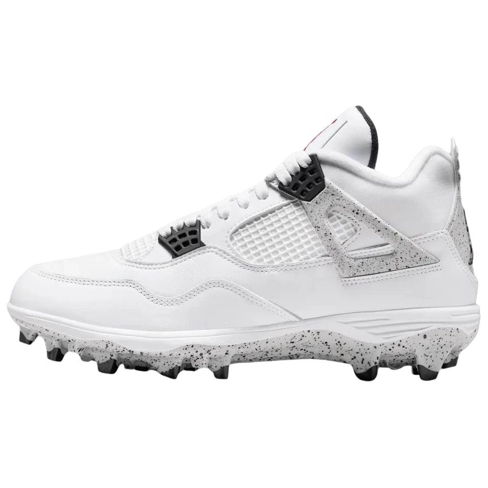Air Jordan 4 TD Cleat 'White Cement' HQ0207-106