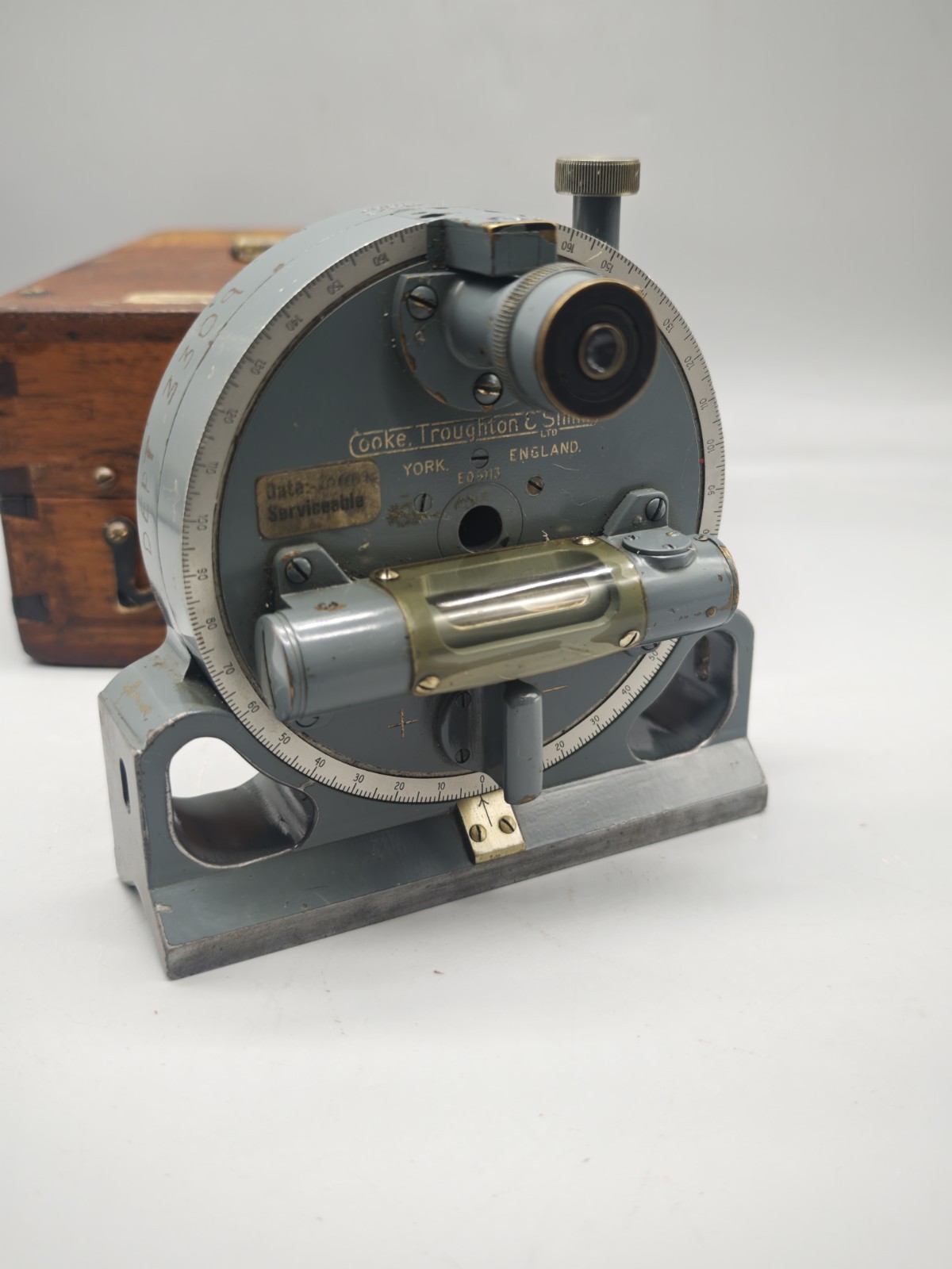 Optical Clinometer Rolls Royce Experimental Instrument Department Cooke