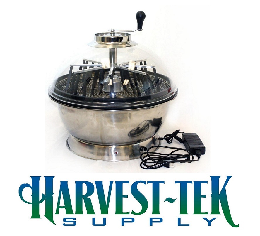 HARVEST-TEK SUPPLY 16" PRO-CUT Motorized Bowl Trimmer W/ Clear Top PRO SPIN CUT