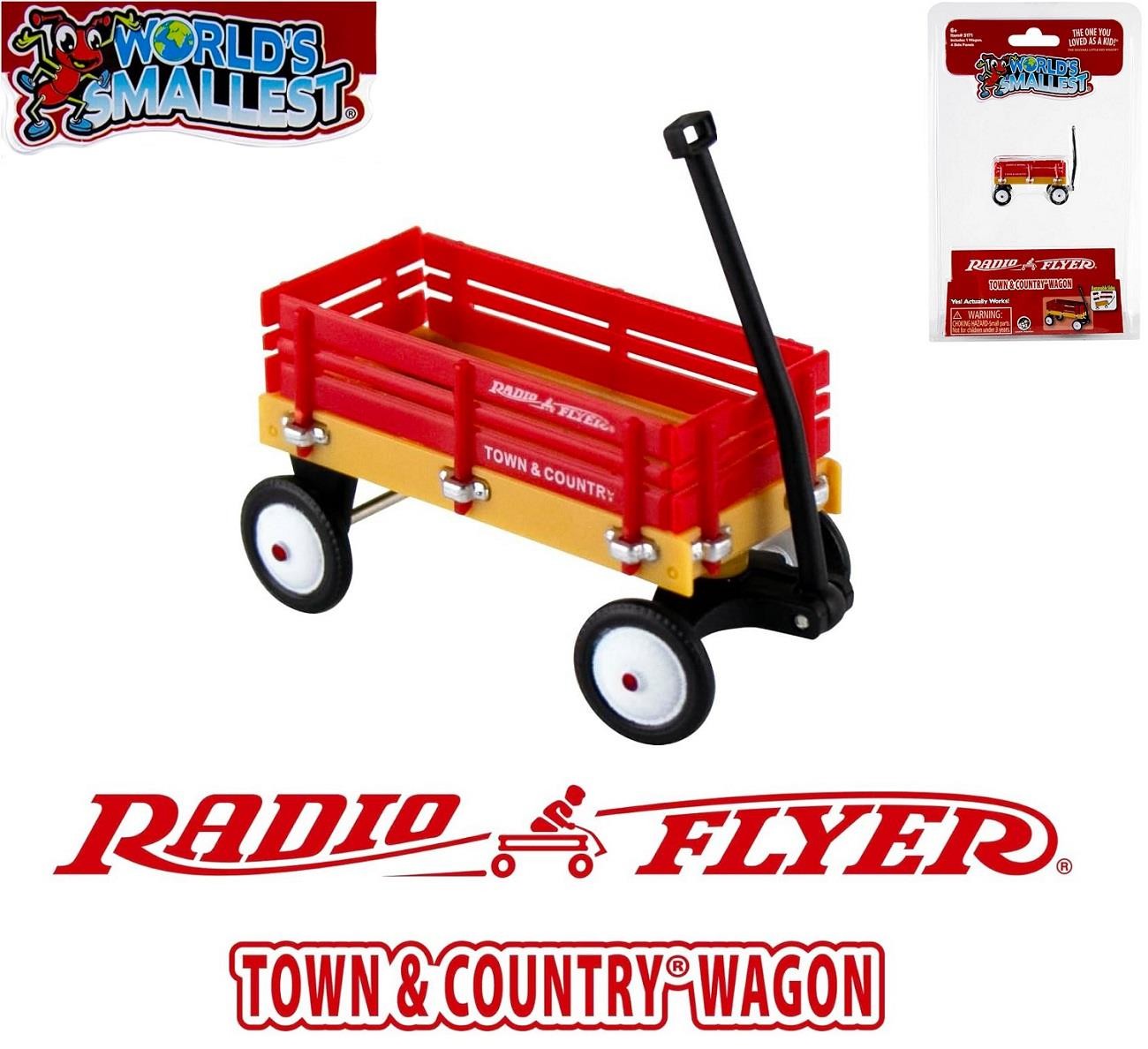 New World's Smallest  Radio Flyer Town and Country Wagon 5171