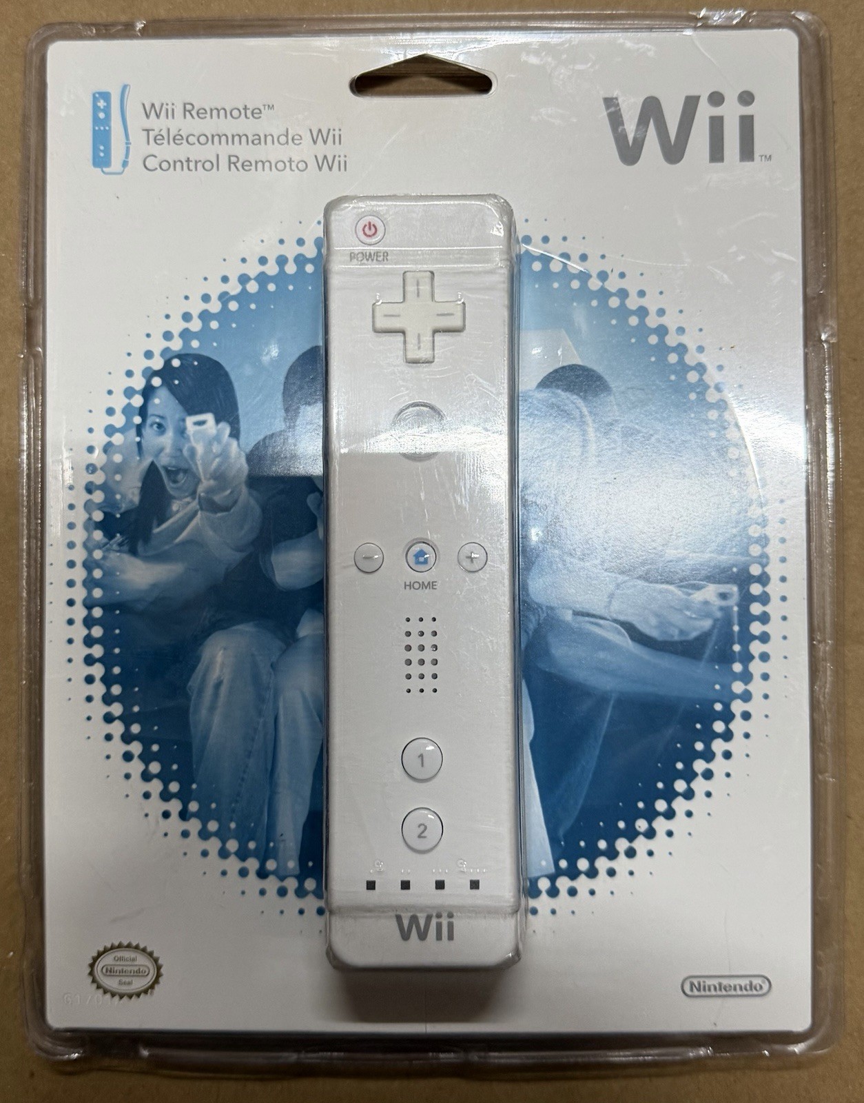 BRAND NEW NOS Sealed Official Nintendo OEM Original Wii Remote Controller