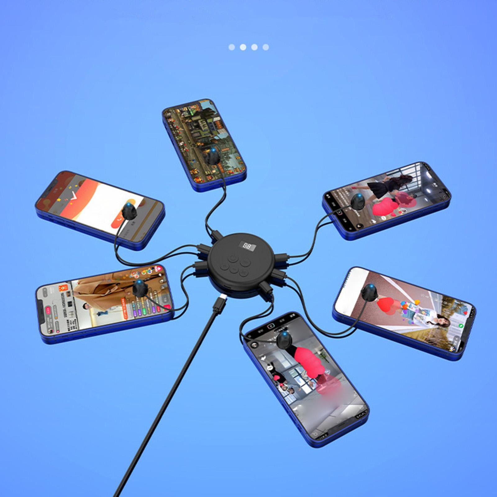 Phone Screen Auto Clicker Simulated Finger Mute Connect Auto Point Device ee