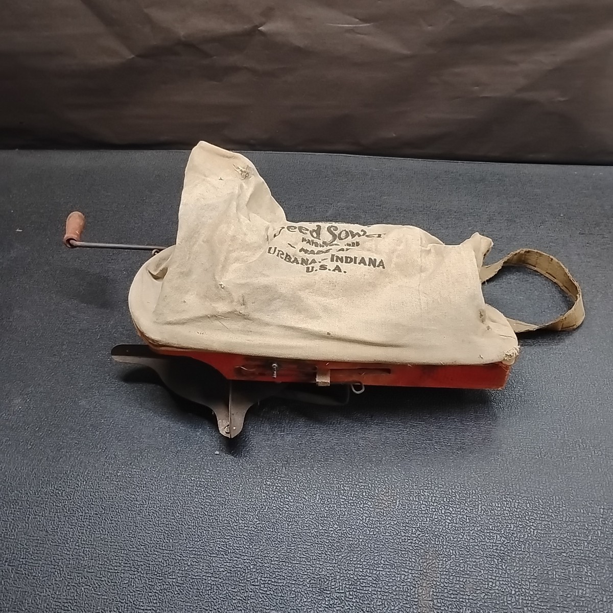 Vintage 1947 Cyclone Hand Crank Seed Sower