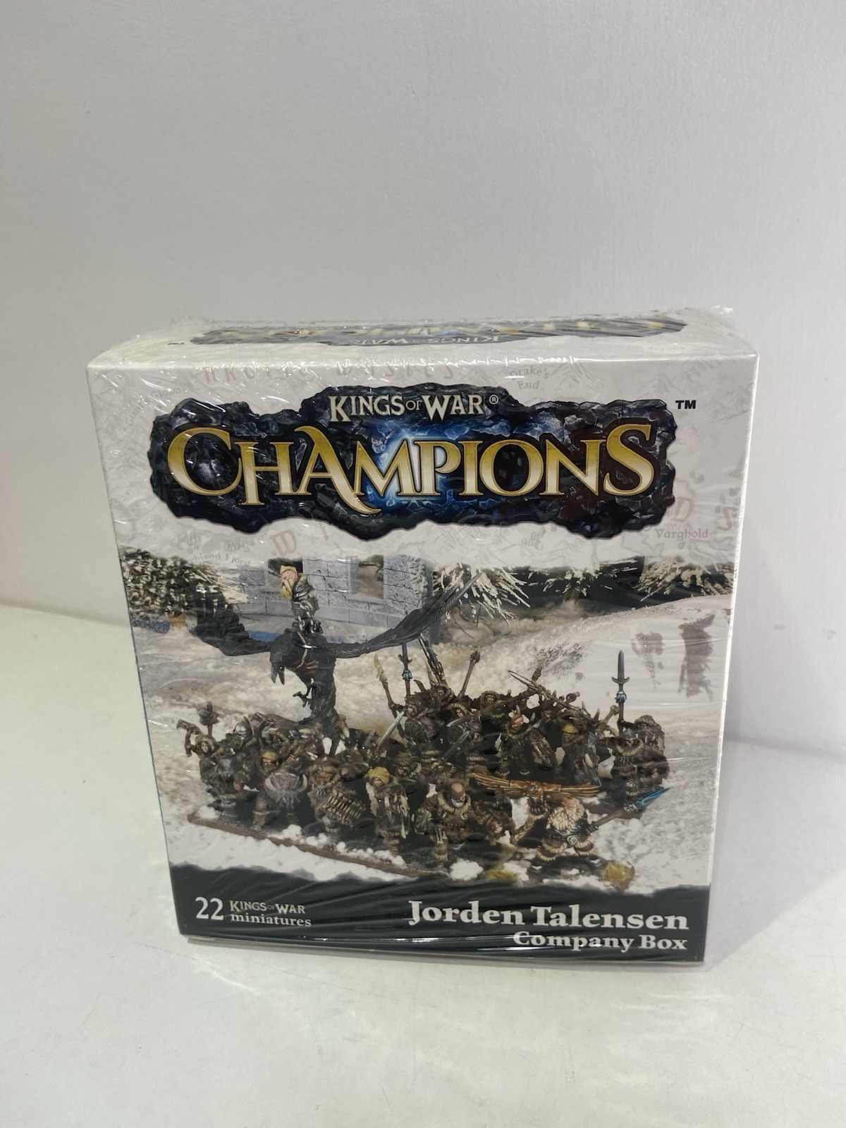 Sealed New Kings of War : Champions - Jorden Talensen Company Box BP68