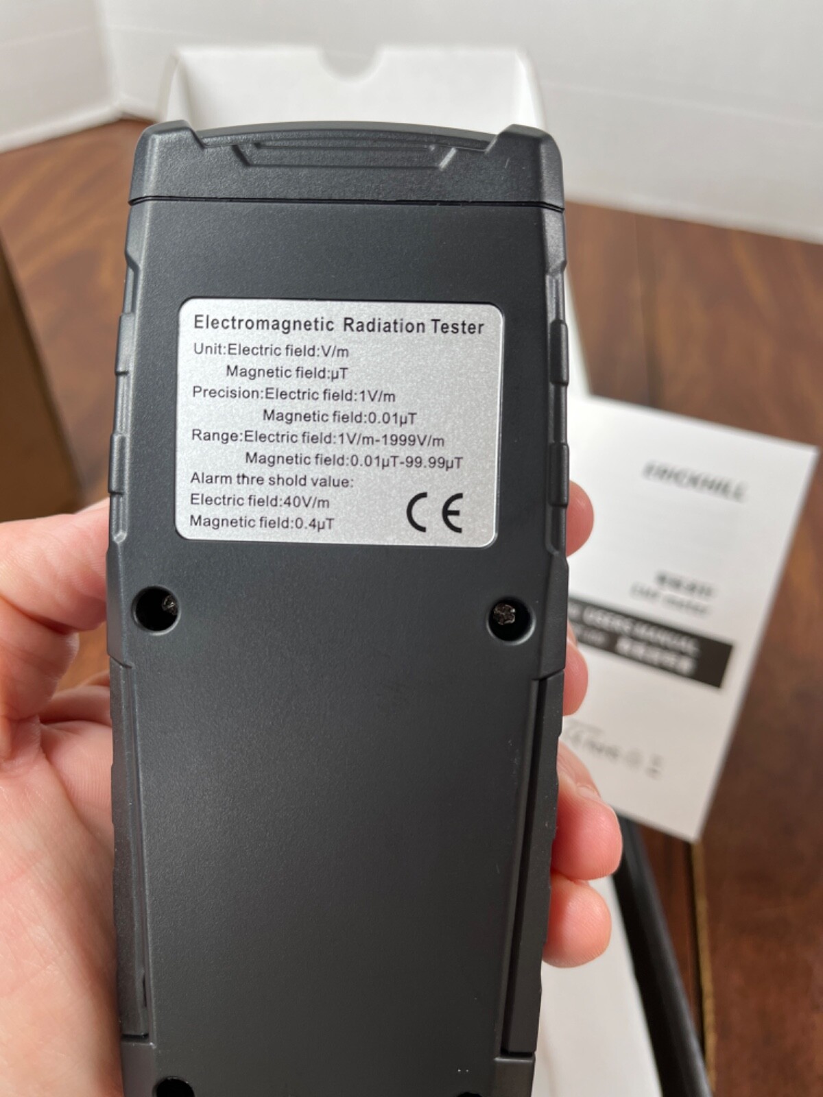 Rechargeable EMF Tester Electromagnetic Radiation Tester RT-100