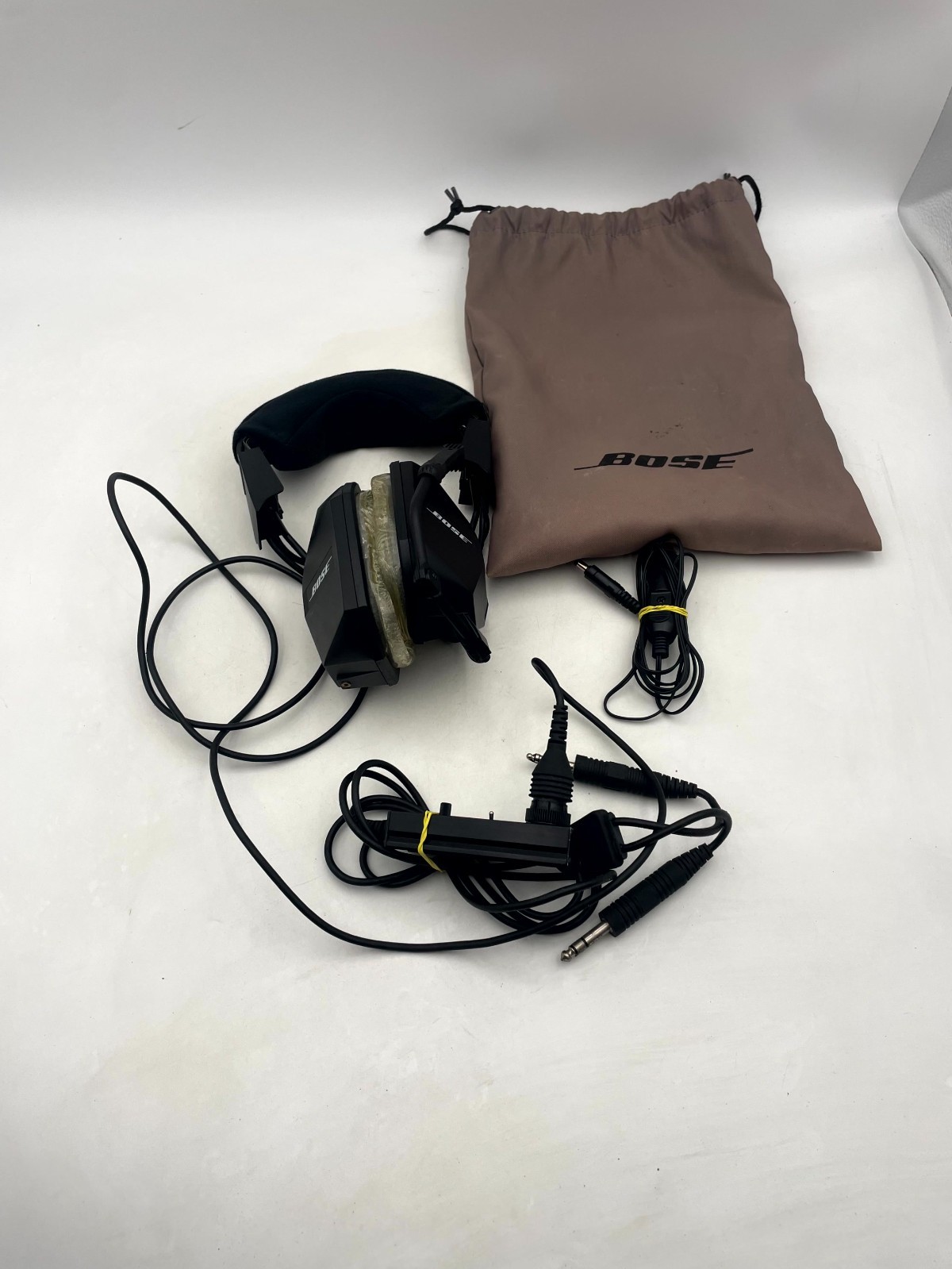 Bose Aviation Pilot Series I AH-BG Headset Black Gel Earpiece with Accessories