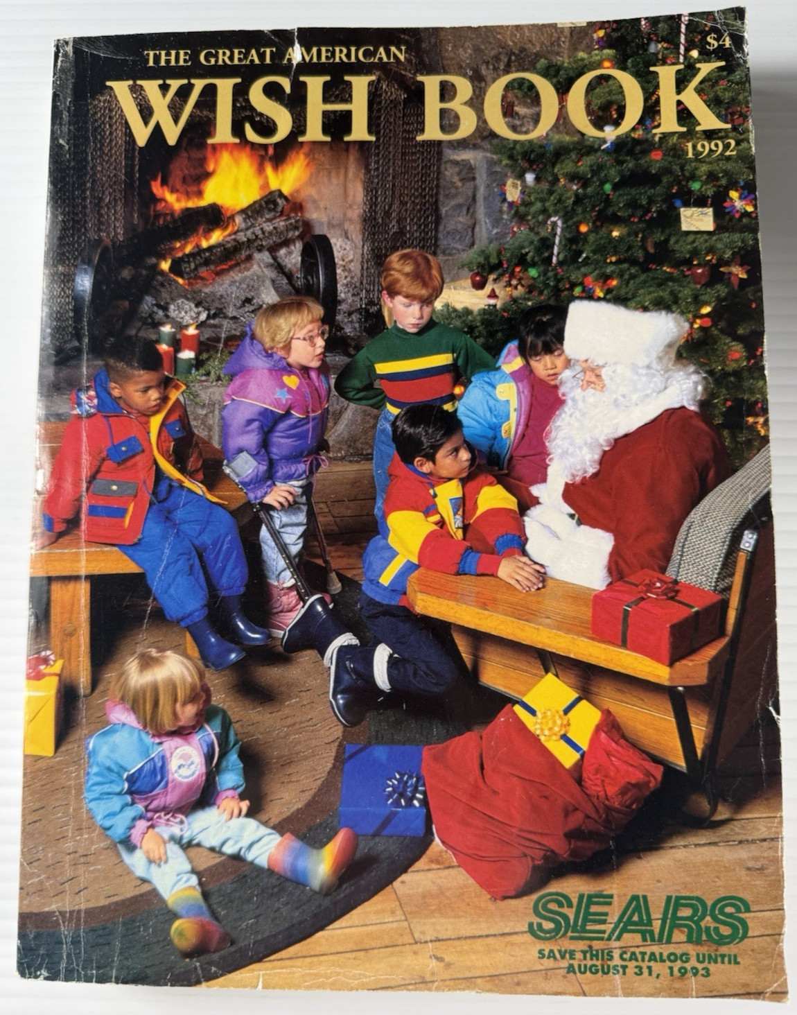 Sears Wish Book 1992 Christmas Catalog Vintage Toys Holiday Nostalgia