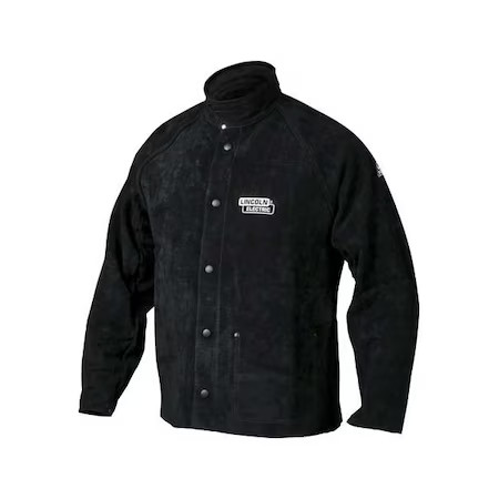 Lincoln Electric K2989-Xxxl Welding Jacket, Leather, 9 Oz, 34 In Length,