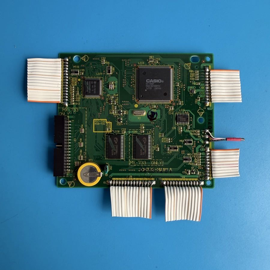 CASIO WK-1800 Keyboard Part: Main Processor Motherboard PCB [JCM733-MA1M]