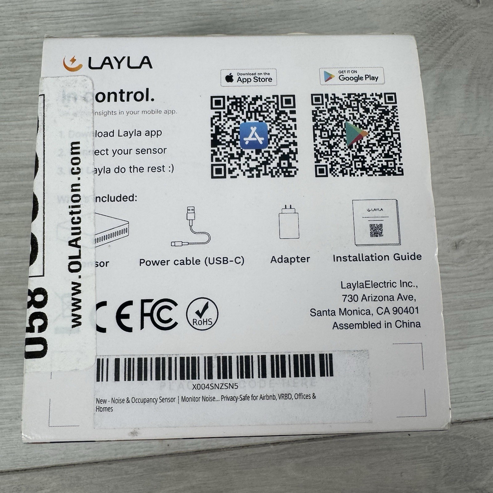 Layla Smart Air Conditioner Controller WiFi Remote Sensor Missing Cable