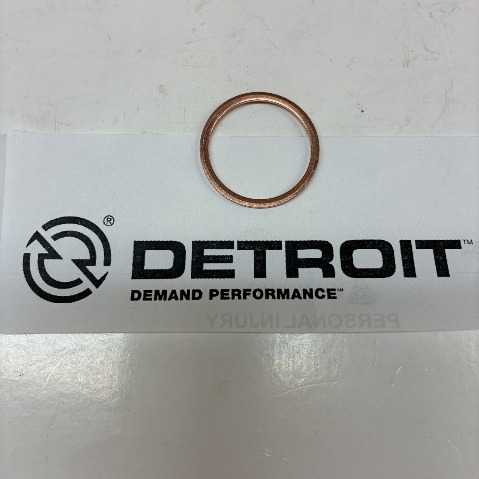NEW OEM Detroit Diesel DDE N007603027100, DD13, DD15 OIL PAN DRAIN Seal Ring M27