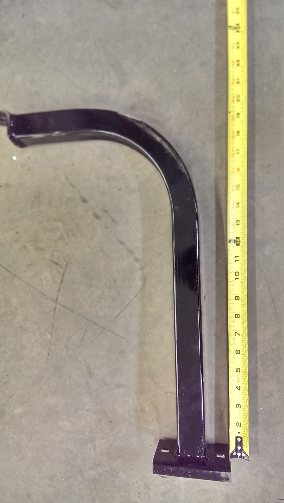 SNOW PLOW HINIKER LIGHT BRACKET WELDMENT 20" TALL ONE PAIR LEFT/RIGHT 25011334