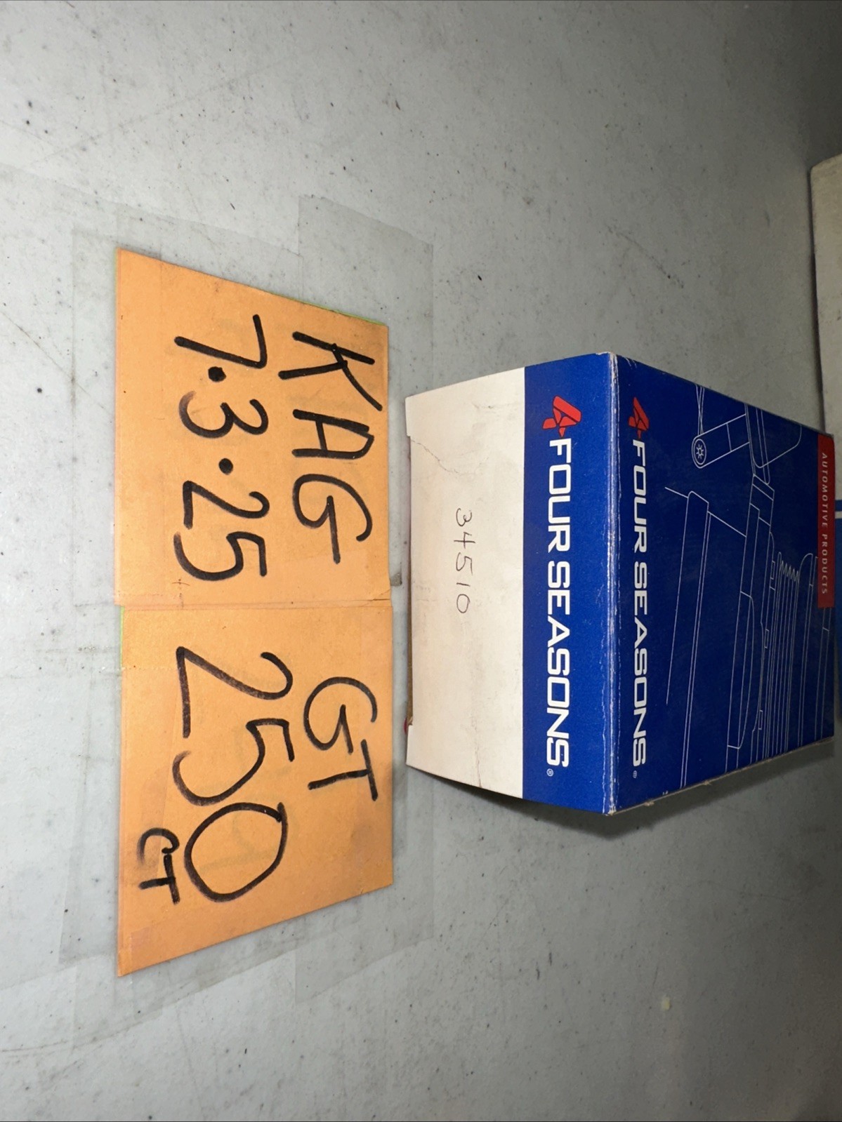 A/C Receiver Drier 4 Seasons 34510