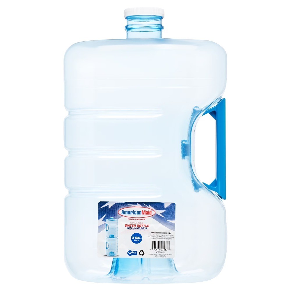 - Stackable & Refillable Water Gallon (3gal)