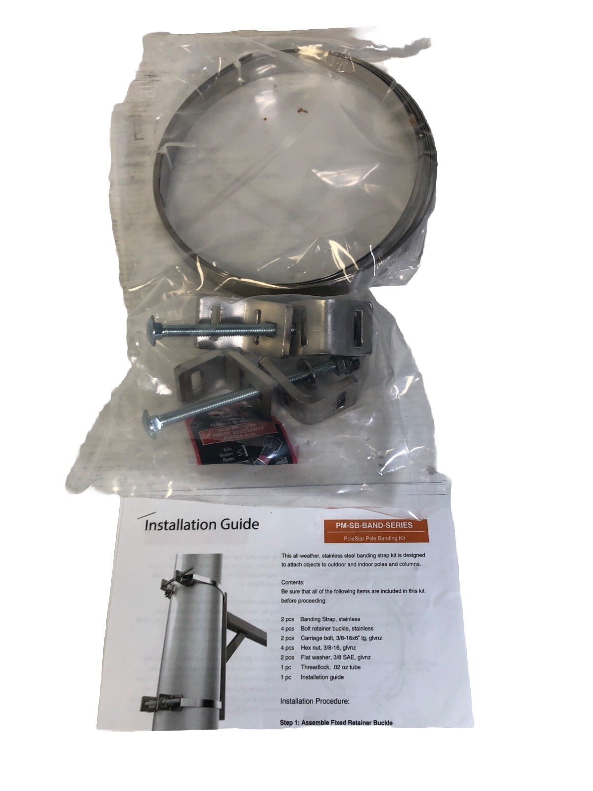 Polestar 90” Band Kit  For Speaker Poles/Columns  PM-SB-BAND-90