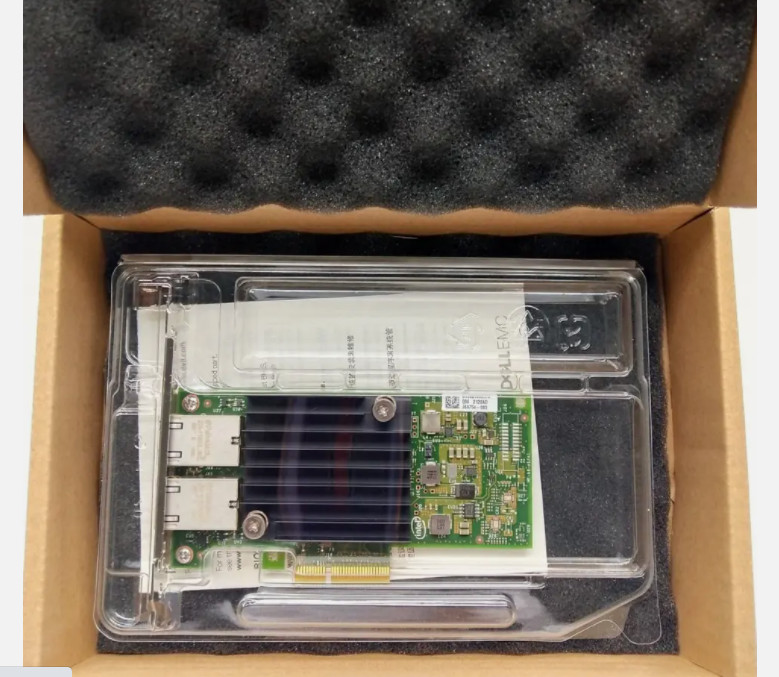 DELL/Intel X550-T2 10G Ethernet Server  Converged Network Adapter X550T2BL