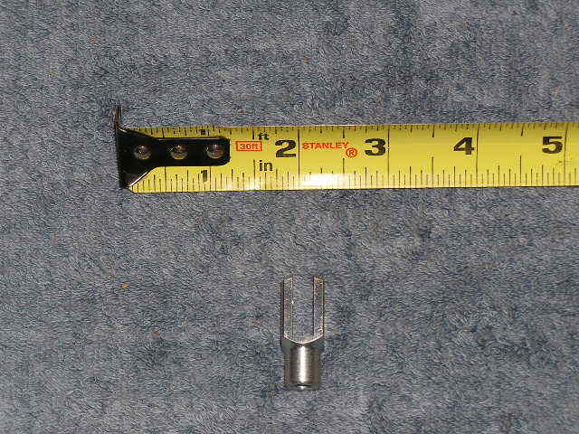 Zinc Gas Strut Tanning Bed Clevis Split Fork End Fitting Rod Mount Point New