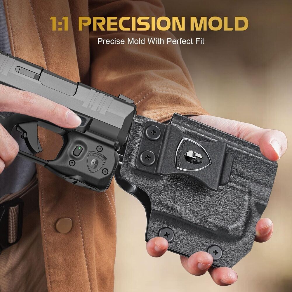 TSG Red Laser Sight-Weapon Light-Holster Combo Fits: Springfield Hellcat
