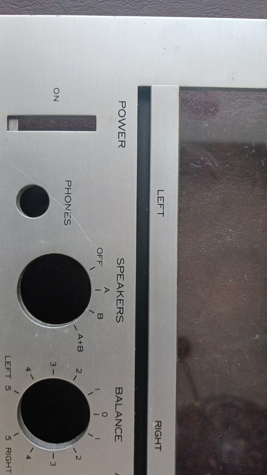 Kenwood KA-801 Faceplate