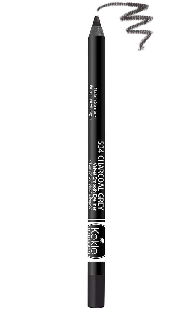 Kokie Cosmetics Velvet Smooth Eyeliner Pencil - Charcoal Grey