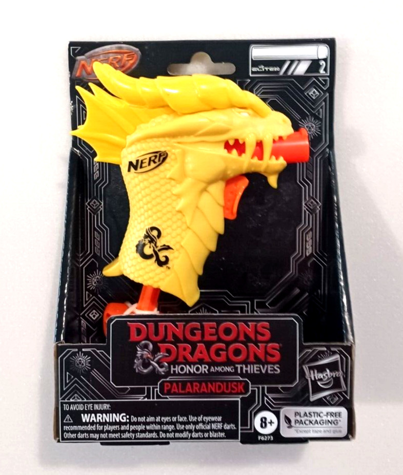 PALARANDUSK - NERF MicroShots Dungeons & Dragons Honor Among Thieves NEW ITEM!!