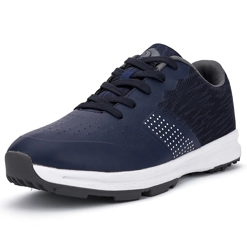 Men Golf Wears Plus Size Walking Footwears Outdoor Anti Slip Golf Flat Sneakers