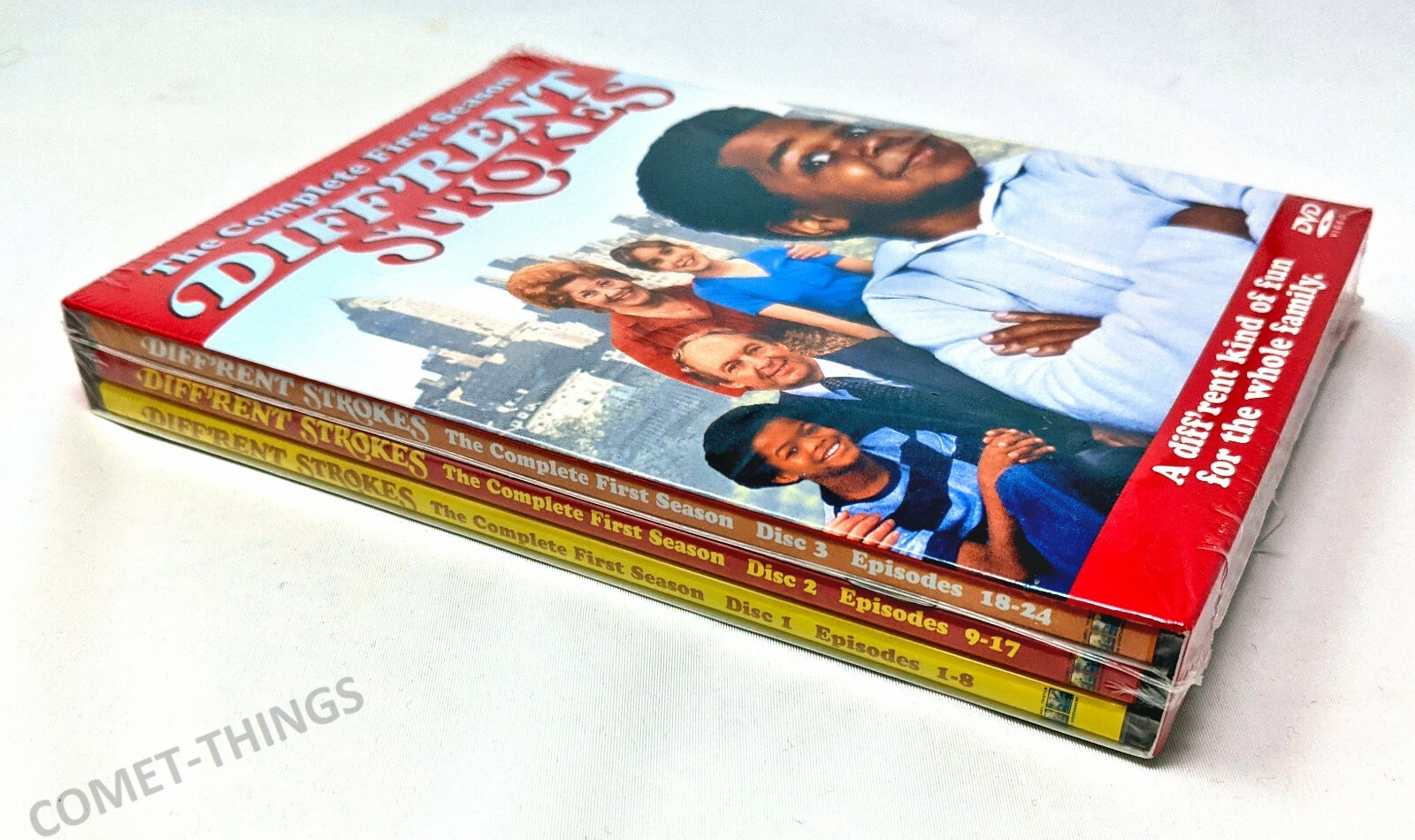 Different Strokes - Complete First Season (DVD, 2004, 3-Disc Set) NEW & SEALED