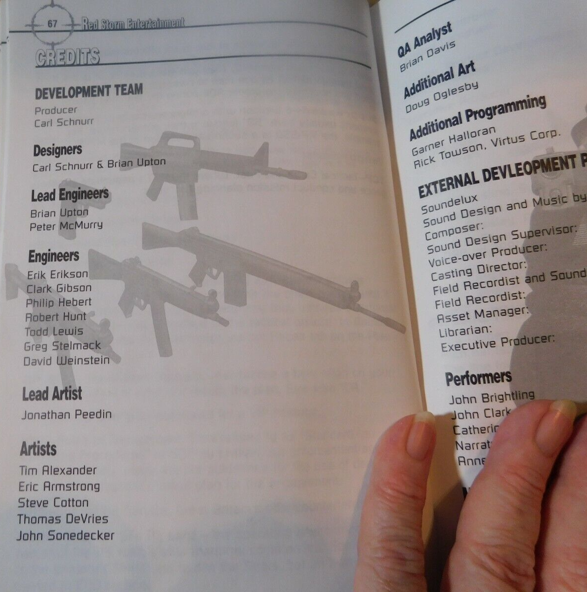 CBook~Rainbow Six Book By: Tom Claney's