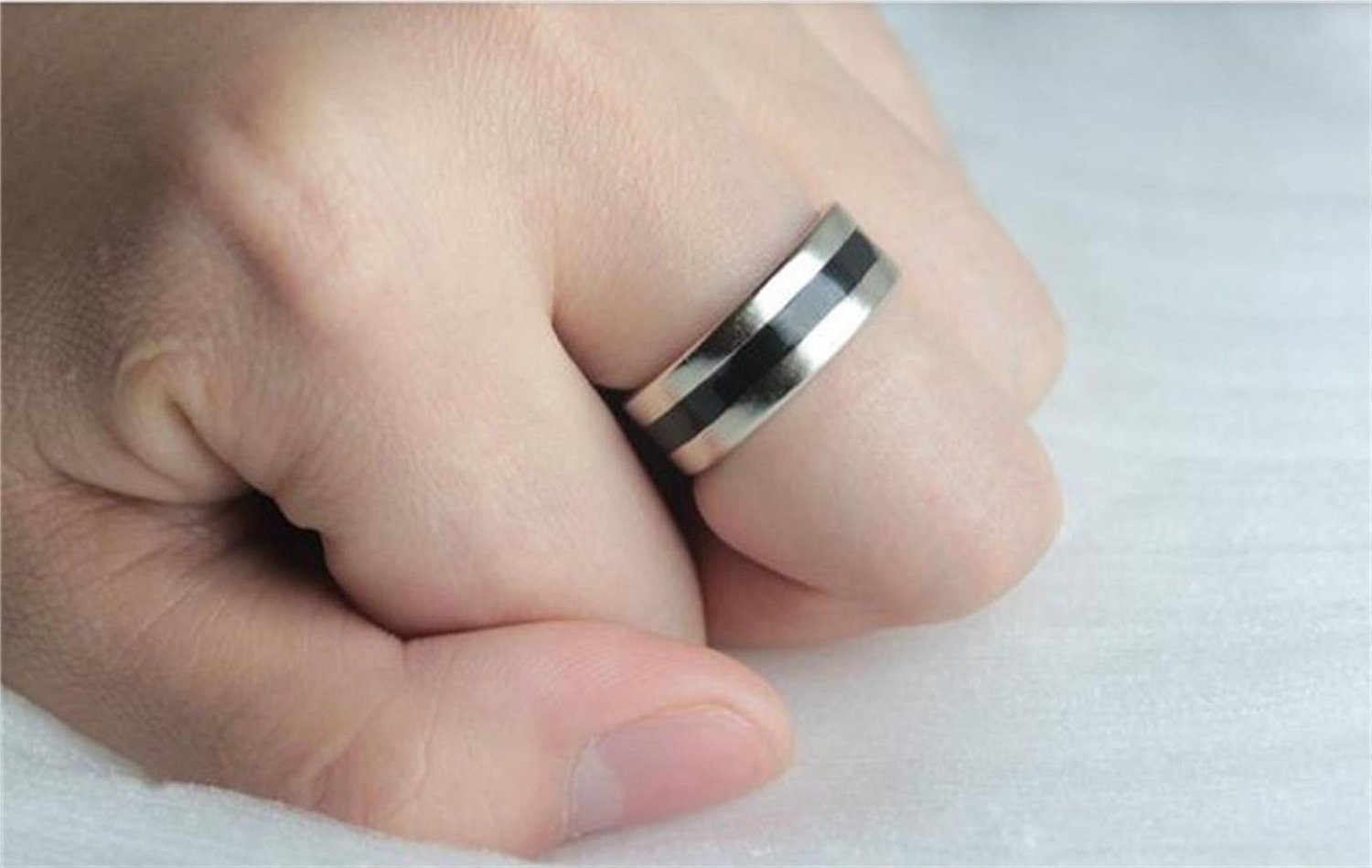 GBSTORE 3 Pcs Different Size Strong Magnetic Ring PK Magic Medium, Silver