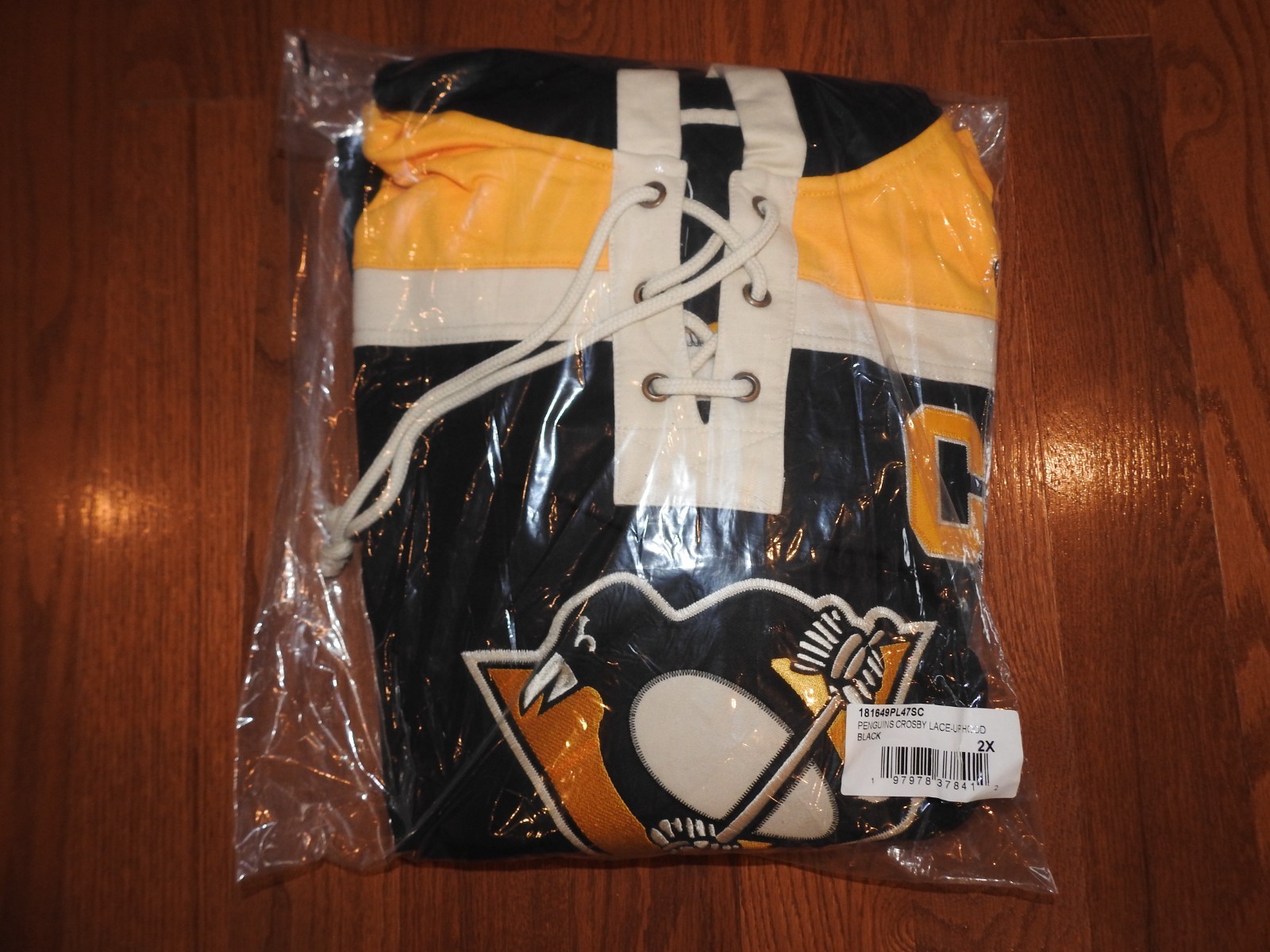 NHL #87 Pittsburgh Penguins '47 Hockey Lacer Hoodie New Mens Big 5XL $150